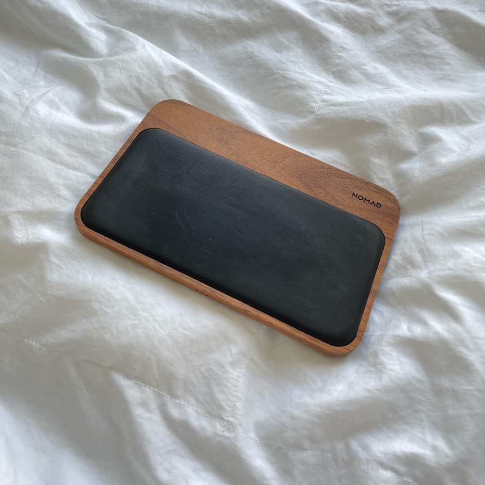 Nomad Walnut Charge Station